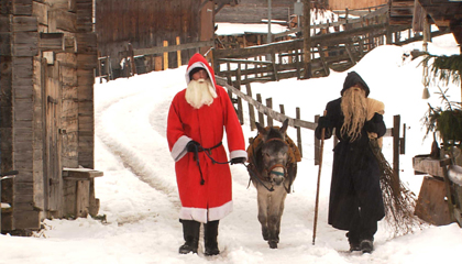 The Swiss version of Santa Claus, Sammichlaus.